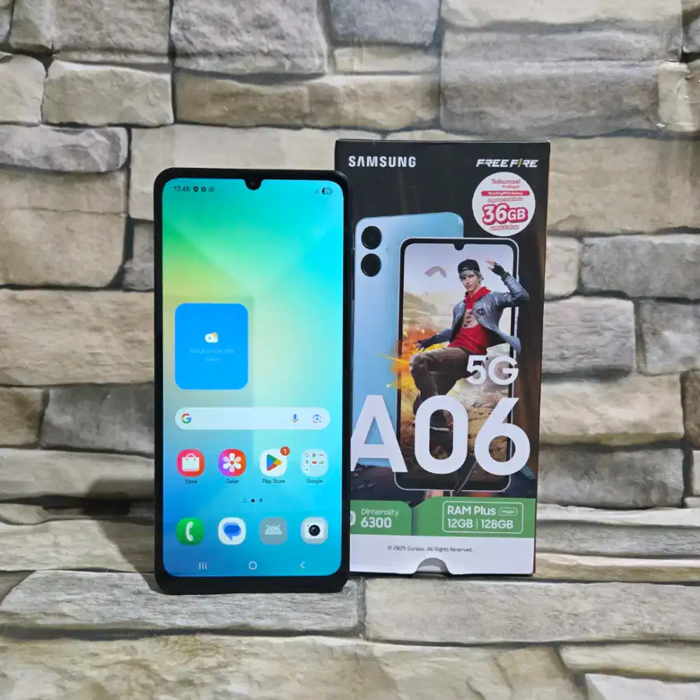 Samsung A06 5G 6/128 Fullset Segel Normal Mulus 99% Like New,Garansi