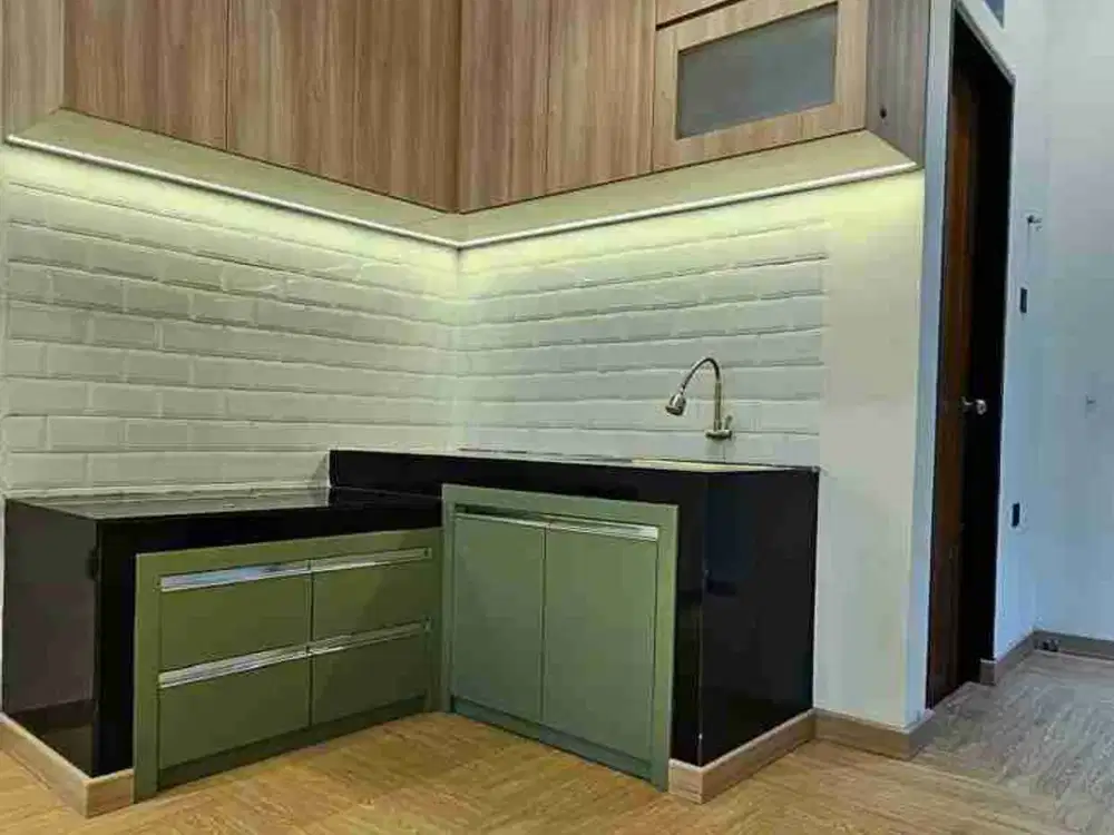 KAMAR 5 RUMAH 2 LANTAI RIUNG BANDUNG TANAH LUAS DALAM CLUSTER AMAN 24 JAM DAPUR CANTIK