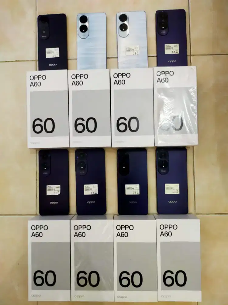 Oppo A60 8/128 asli Oppo bukan barang refurbish