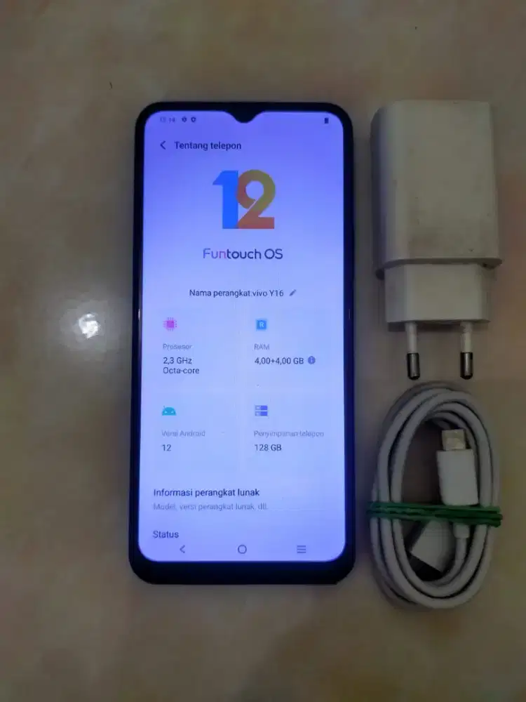 Vivo Y16 3/32 & 4/128 asli Vivo bukan barang refurbish