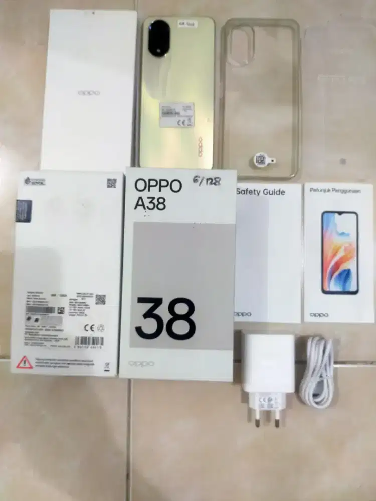 Oppo A38 6/128 asli Oppo bukan barang refurbish