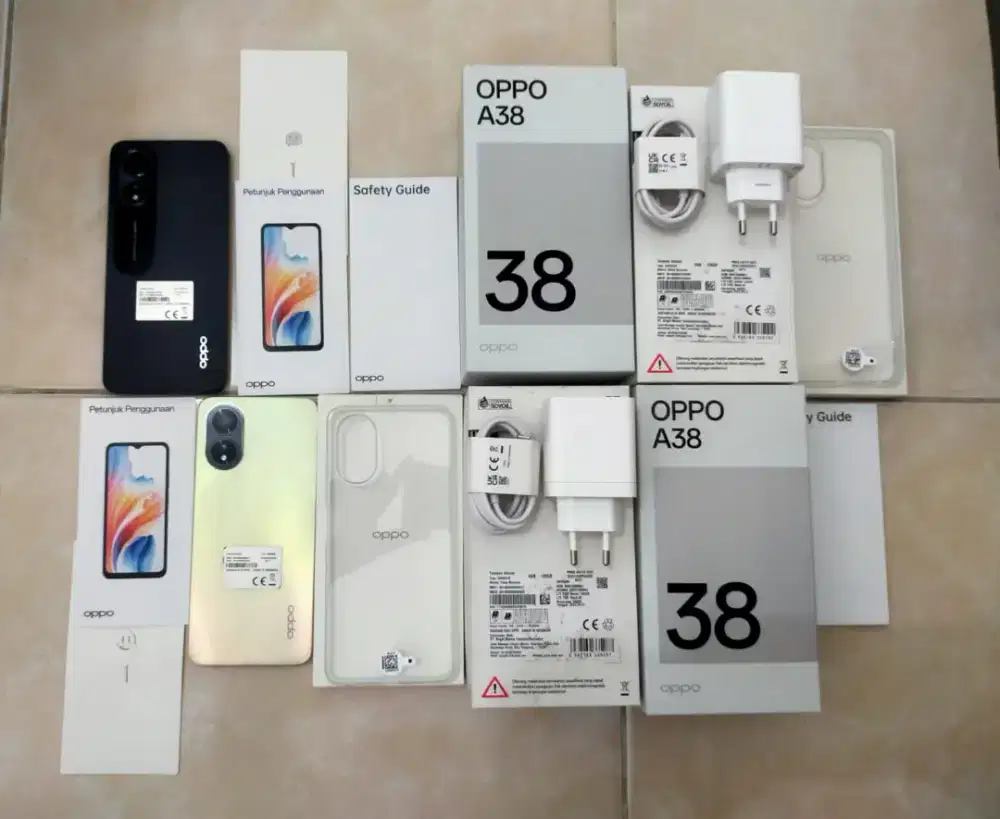 Oppo A38 4/128 asli Oppo bukan barang refurbish