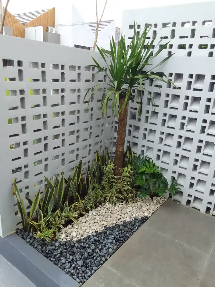 Tukang taman minimalis-pembuatan taman halaman rumah