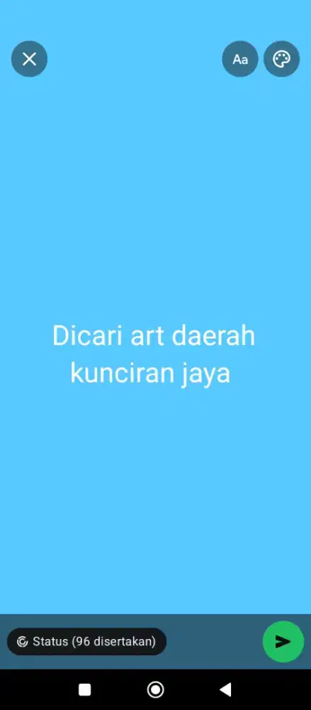 Dicari art kunciran