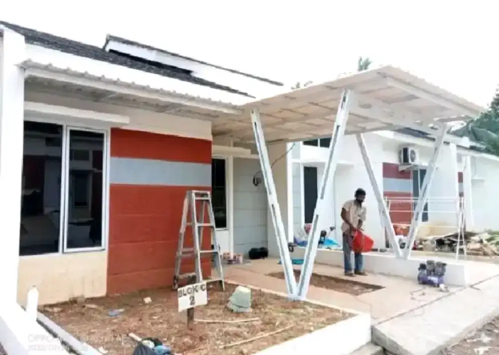 Kanopi Baja Ringan kuat dan rapih