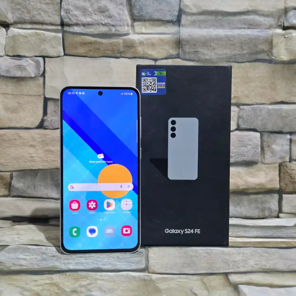 Samsung Galaxy S24 FE 5G 8/256 Gray Fulset segel mulus 90%
