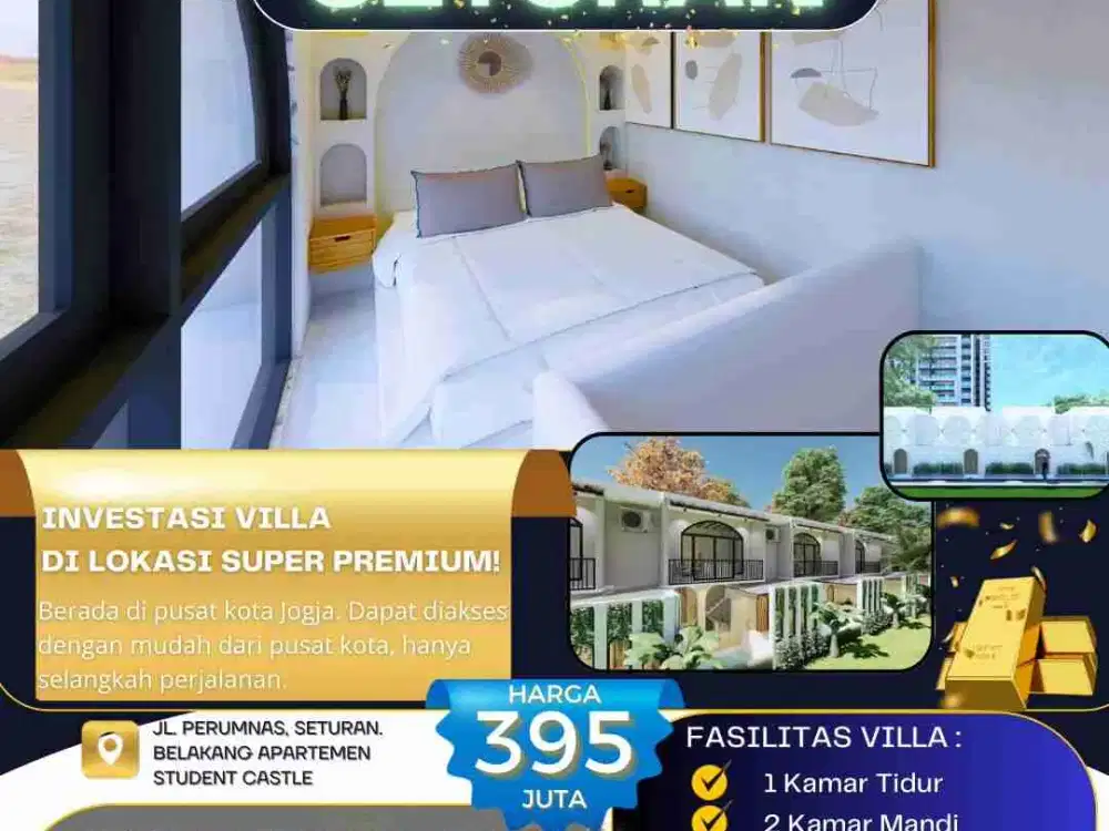 VILLA PALING LARIS DEKAT AMPLAZ DI SETURAN