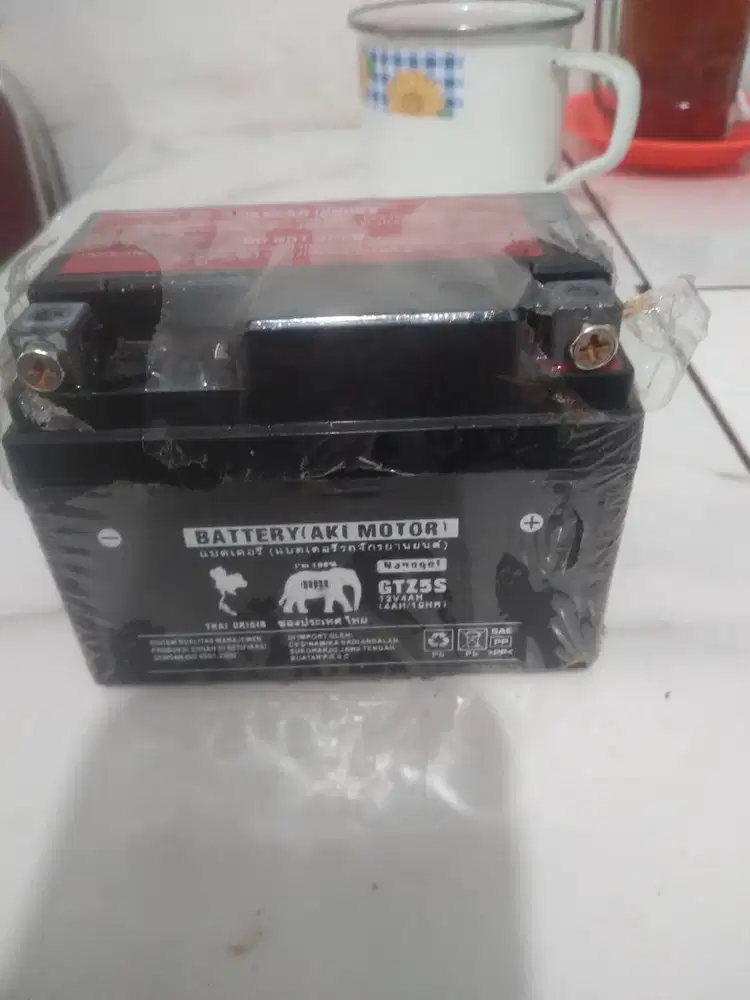 Aki motor bekas, Siap pakai bisa dicoba baru 3 bulan