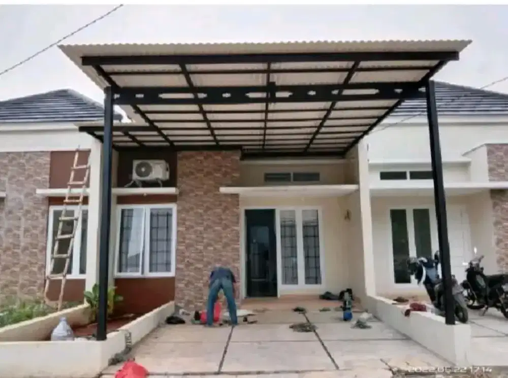 Kanopi Baja Ringan kuat dan rapih