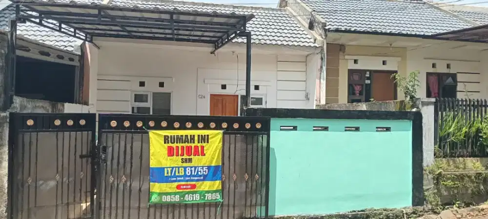 Dijual Rumah Siap Huni di Green City View Jatihandap