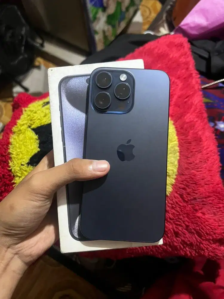 IPHONE 15 PROMAX 256GB IBOX FULLSET JARANG DIPAKE