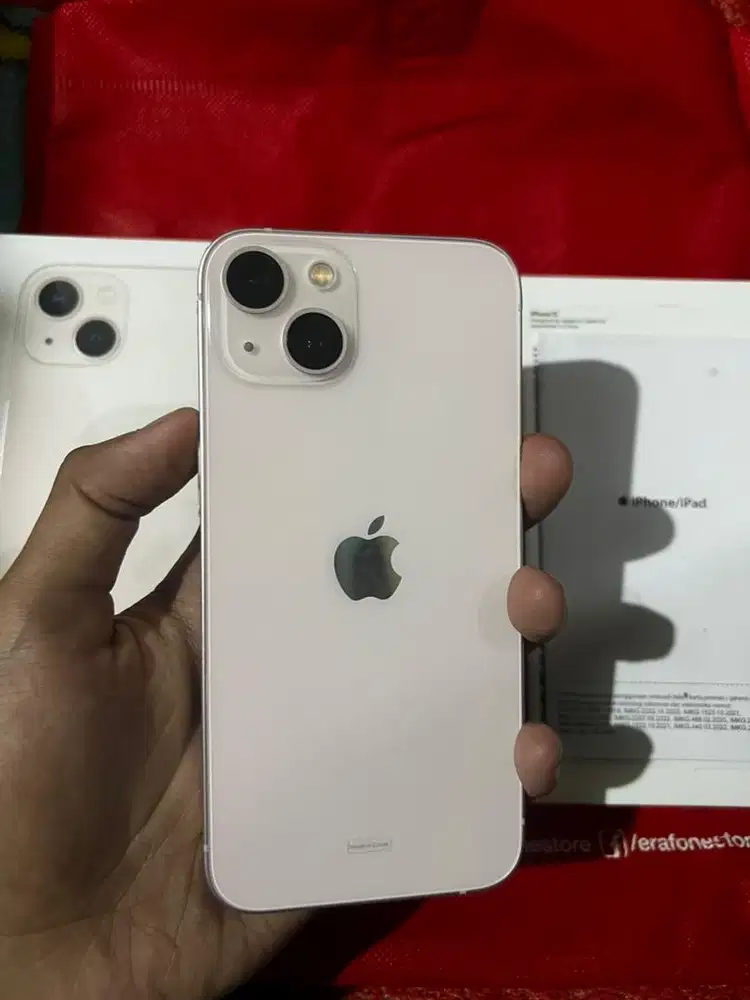 IPHONE 13 128GB IBOX PINK MULUS BANGET JULE AJA KALAH