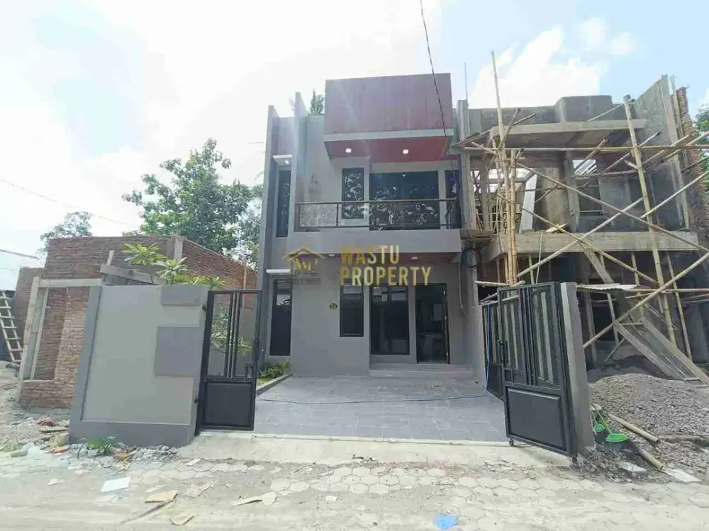 RUMAH 2 LANTAI MURAH SUDAH FULL FURNISHED DEKAT SMAN1 NGEMPLAK