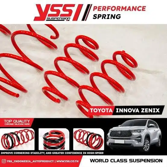 YSS PERFORMANCE SPRING TOYOTA INNOVA ZENIX (LOWERING KIT)