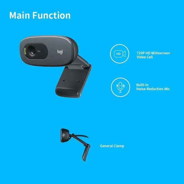 Webcame Logitech C270 HD