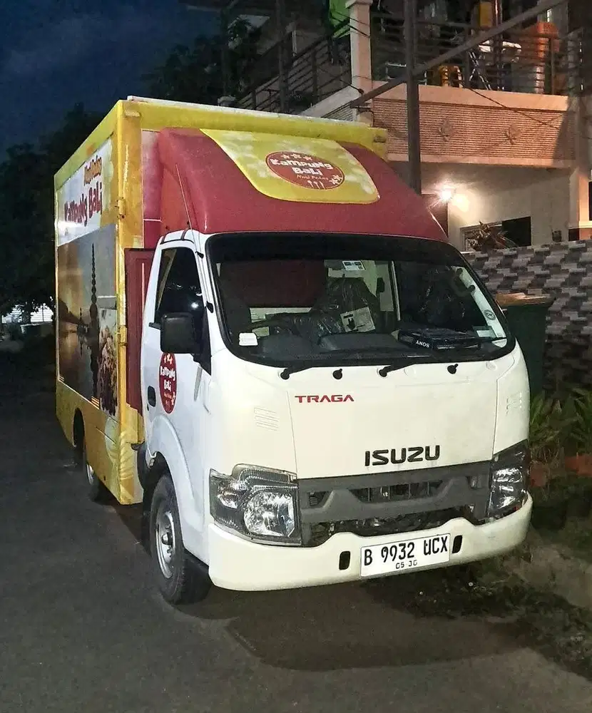 3rbKM+banBARU MURAH Isuzu traga foodtruck 2021 food truck box pameran