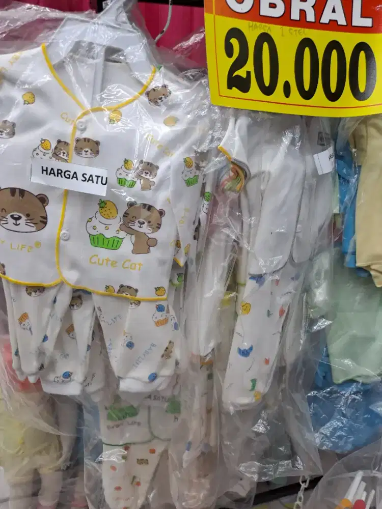 Setelan bayi usia 0-12bulan