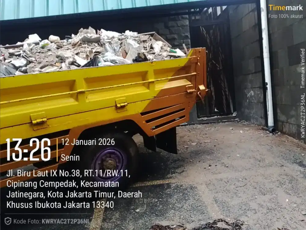 Jasa angkut puing dan buang sampah