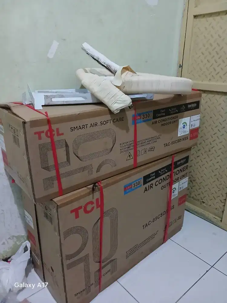 Ac bekas tcl r32 lowwat 1/2pk + pasang garansi