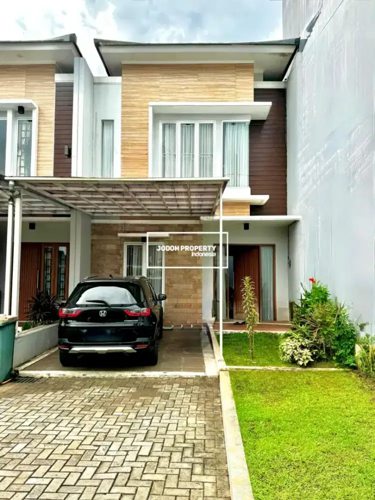 JUAL RUMAH FULLFURNISH POSISI HOOK DI CIRENDEU DEKAT MRT LEBAK BULUS