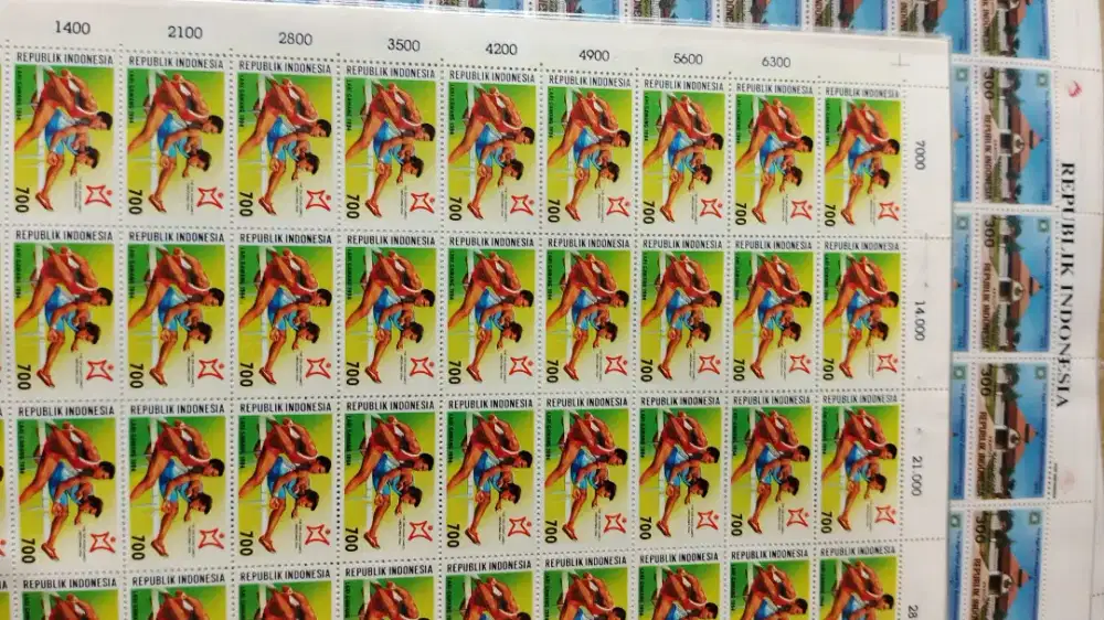 Perangko jaman dulu kuno