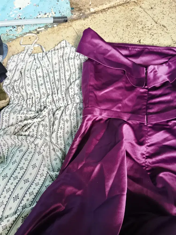 Jual baju gamis pesta muslimah modern