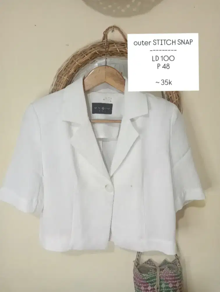 outer STITCH SNAP - preloved