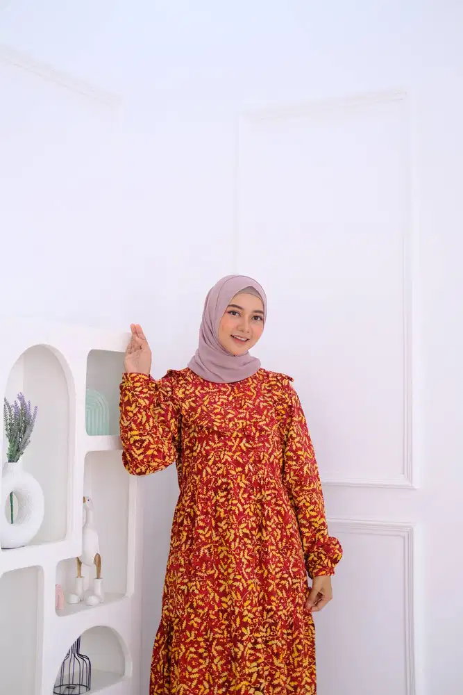 Gamis Batik Solo Asli