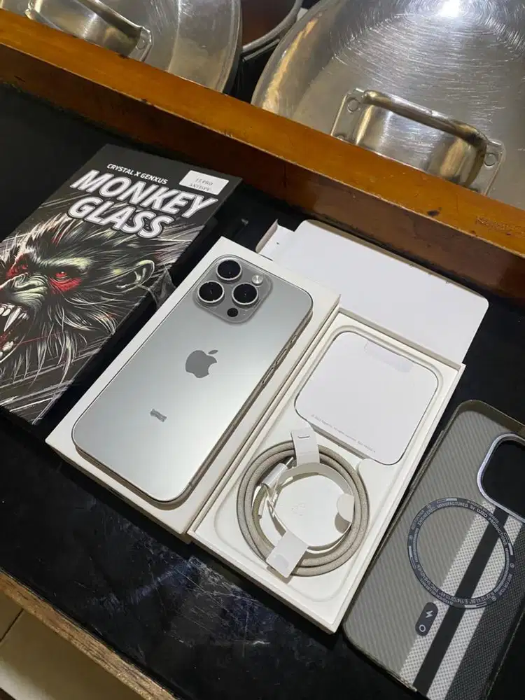 Iphone 15 pro 128gb ex ibox mulus fullset