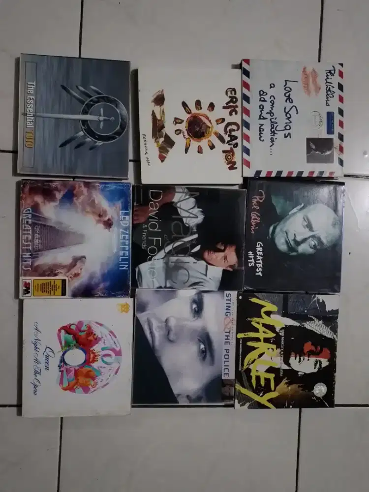 CD album barat lawas isi 2 disc