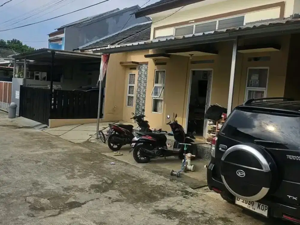BU rumah dalam cluster Bawah Harga Pasaran Pasir putih Depok