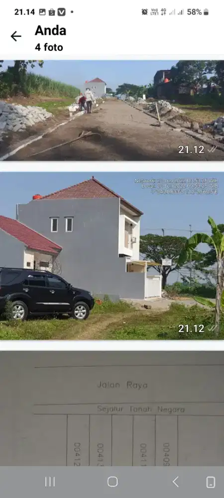 Tanah kavleng shm siap tinggal balik nama