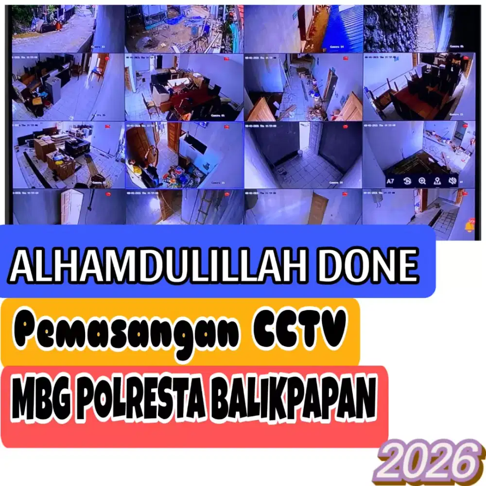 CCTV PAKET LENGKAP ACCESSORIES DVR HARDISK