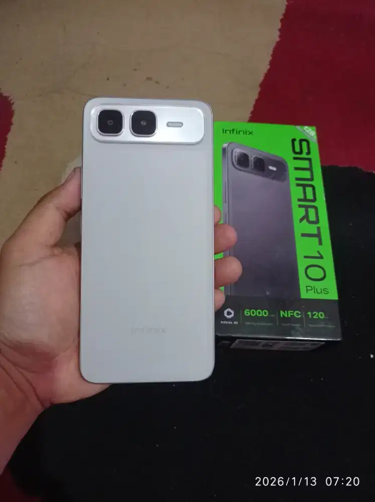BISMILLAH INFINIX SMART 10 PLUS RAM 8/128 FULSET