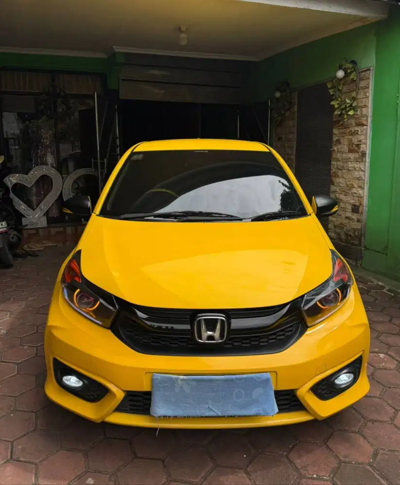 Honda Brio Satya E 2019 Cvt matic Kuning