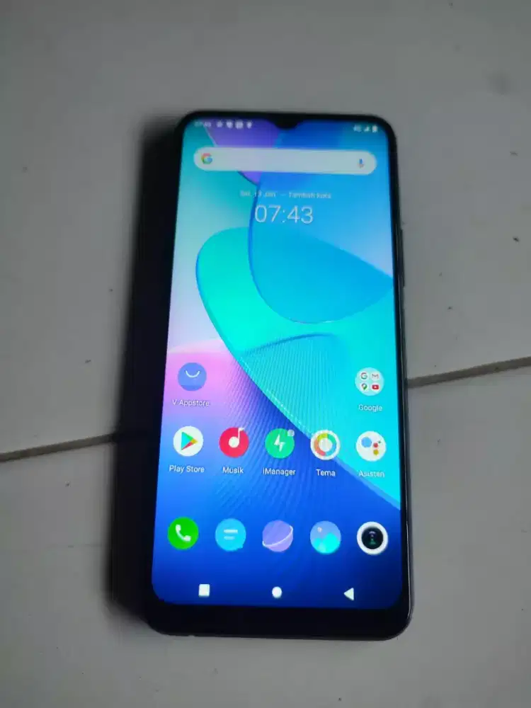 Mau dijual vivo Y12s, ram 3/32, mulus, no minus, hp plus kabel data