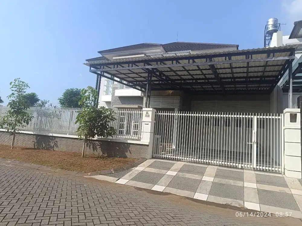 Rumah baru minimalis siap huni Puri Galaxy dekat Galaxy Mall