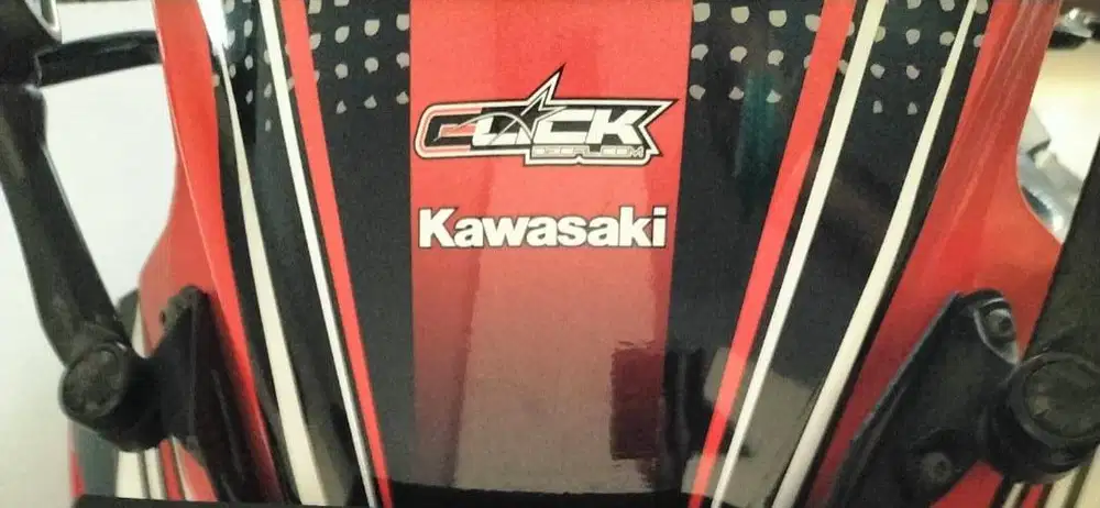 Jual Kawasaki Ninja ZX-250 kilometer 500-an, LIKE NEW, khusus kolektor