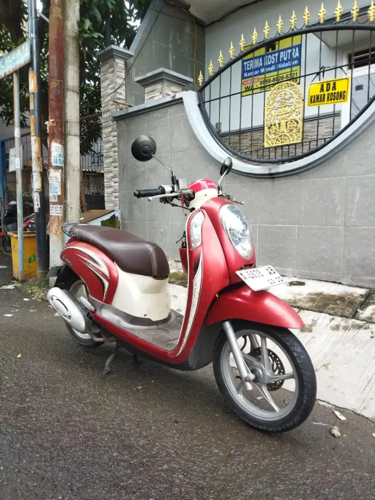 Honda Scoopy Fi thn 2015, Ss Lengkap pajak panjang