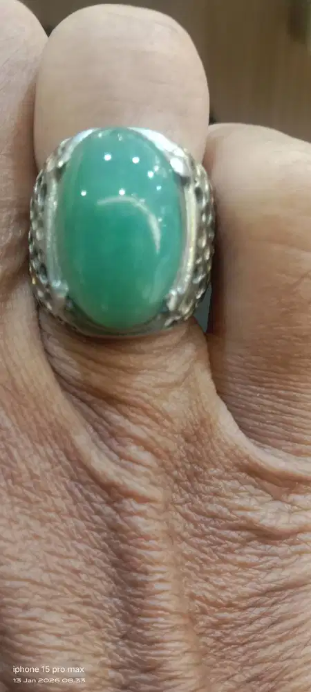 Batu akik giok natural.yg minat tukar burung aja ni