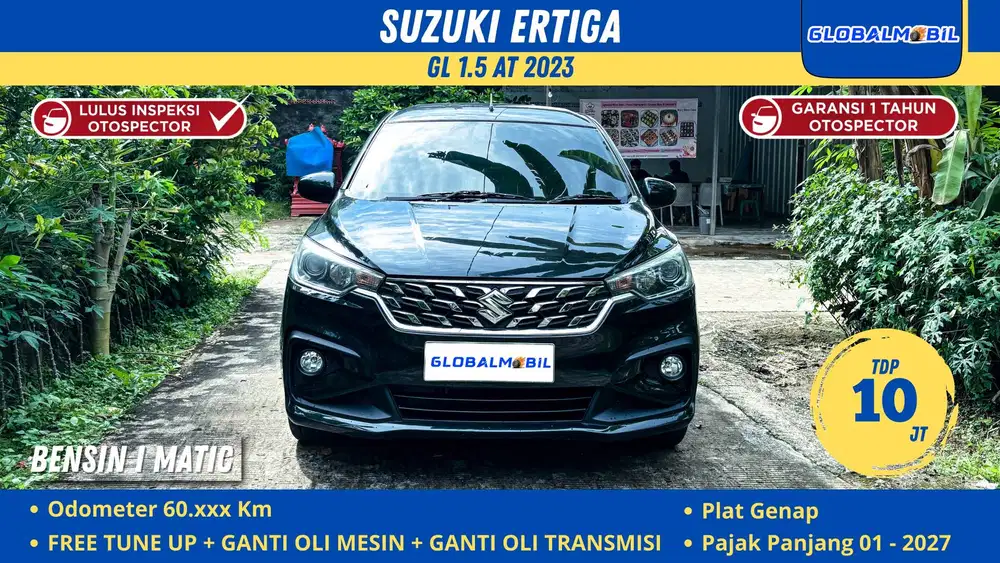 Ertiga GL 1.5 2023 MATIC Bensin Murah | DP 10 JT