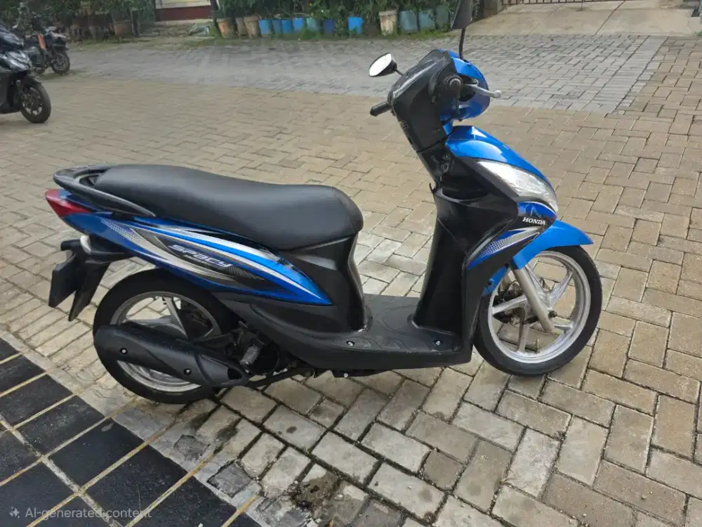 Motor spacy fi 2012 tinggal pake