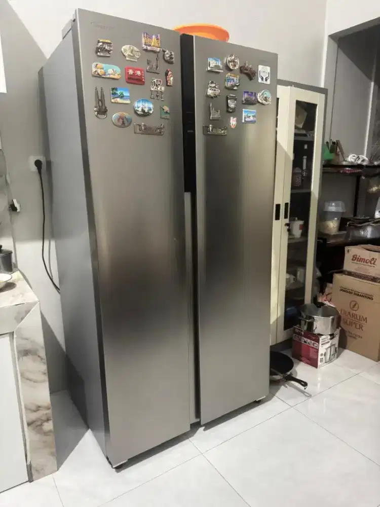 Jual kulkas Panasonic (besar 2 pintu)