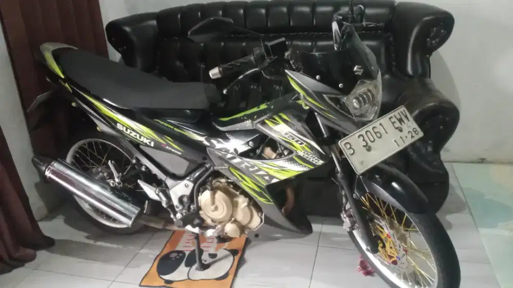 SATRIA FU 2012 PAJAK MASIH PANJANG