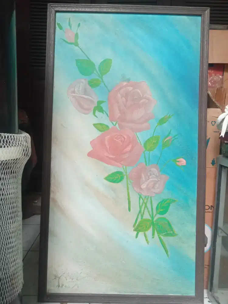 Lukisan vintage usia 35th