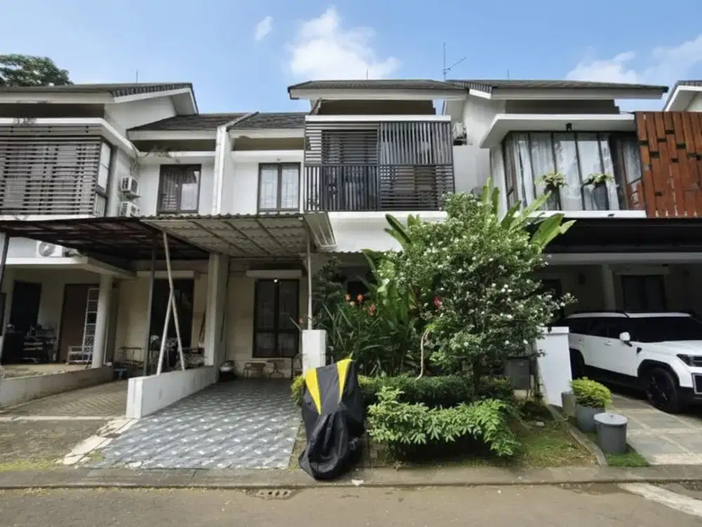 rumah modern minimalis strategis di discovery bintaro jaya pr 17647