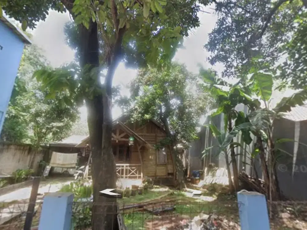 Disewakan lahan ada bangunan bisa untuk cafe, gudang, workshop di jakasetia galaxy bekasi selatan