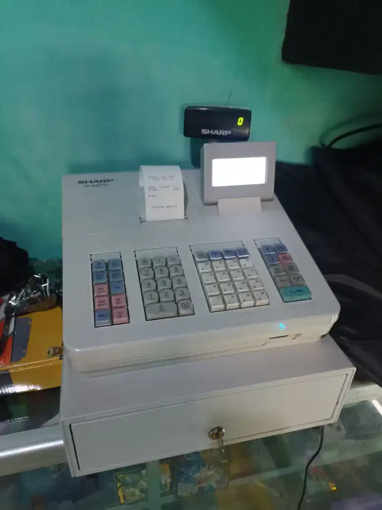 Mesin kasir Sharp xe a207 mulus