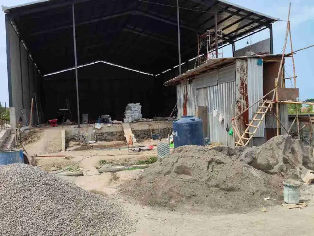 Sewa Jual Gudang Baru Gress Kawasan Industri Candi Gatot Subroto Semarang 900 meter