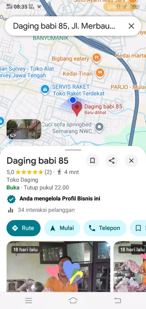 Jual daging b2 banyumanik